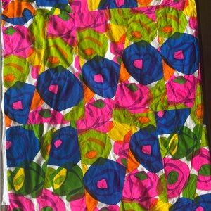 Fullsize Bedcover—-Vibrant Multicolor Abstract Design